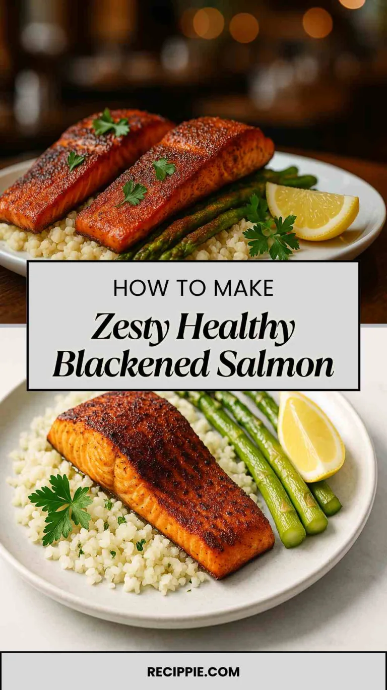 How To Make Zesty Healthy Blackened Salmon