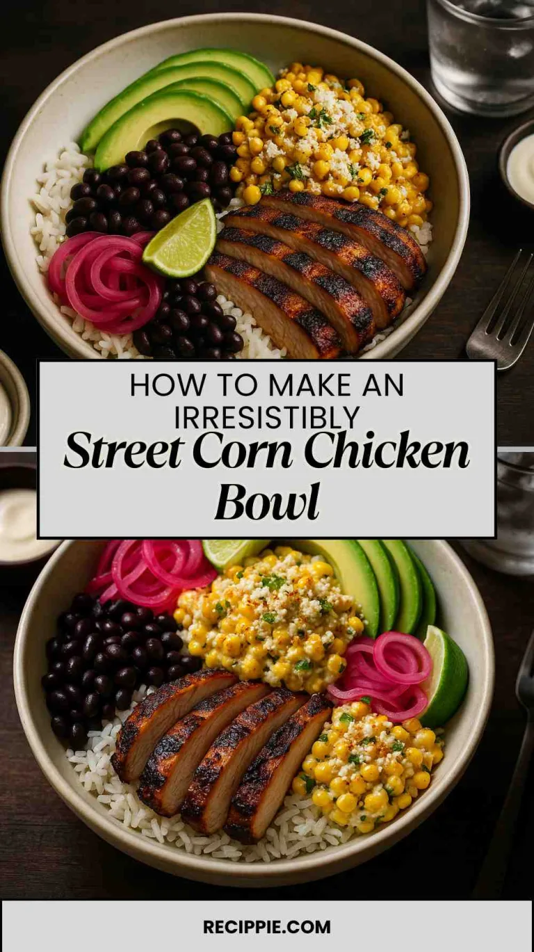 How To Make an Irresistibly Street Corn Chicken Bowl