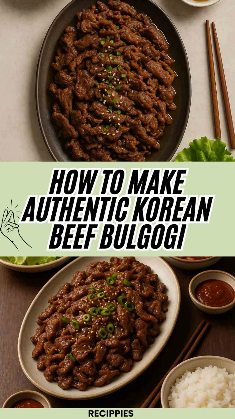 How to Make Authentic Korean Beef Bulgogi