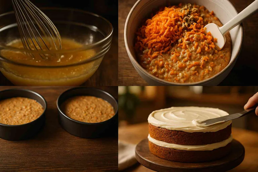 How to Make Carrot Cake with Cream Cheese