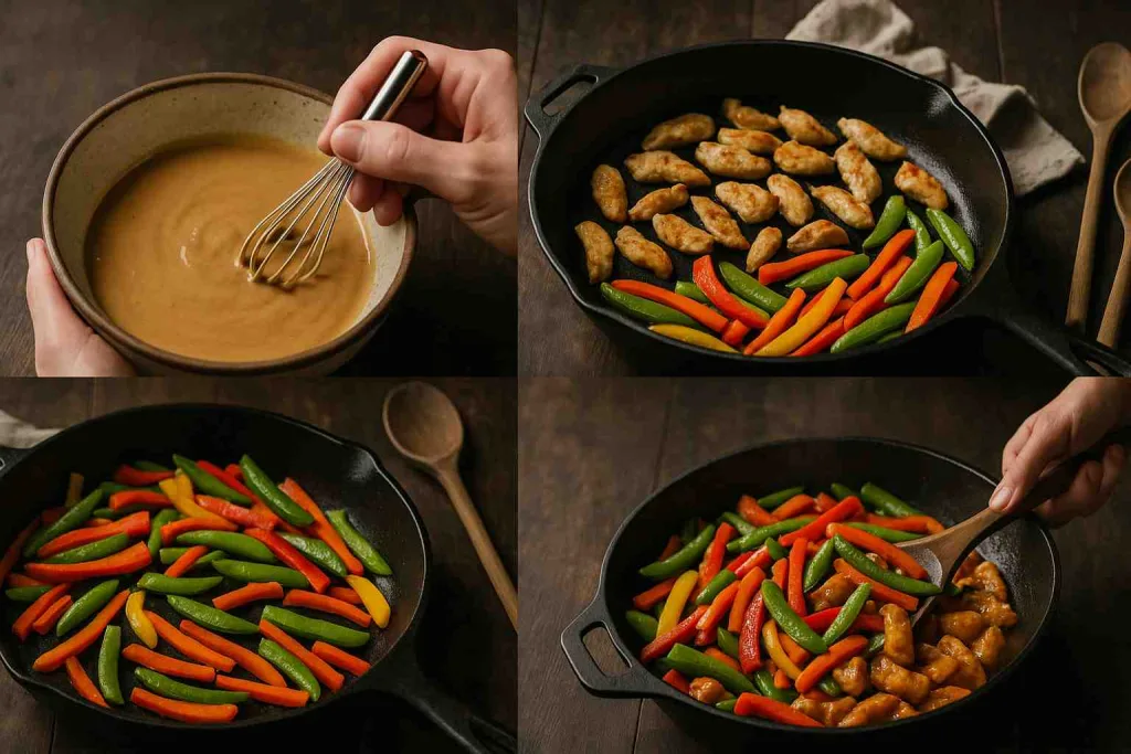 How to Make Spicy Thai Peanut Chicken