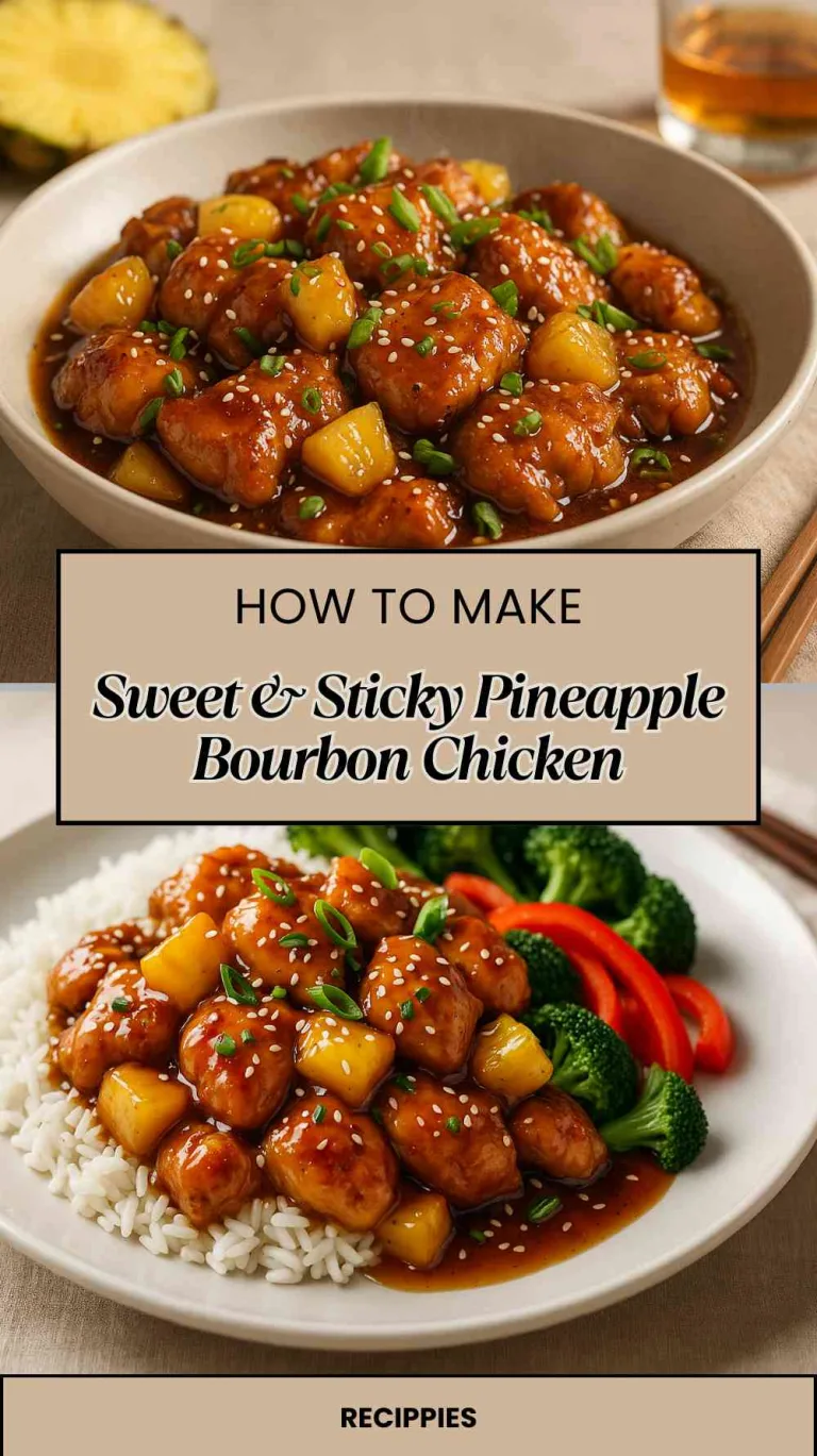 How to Make Sweet & Sticky Pineapple Bourbon Chicken