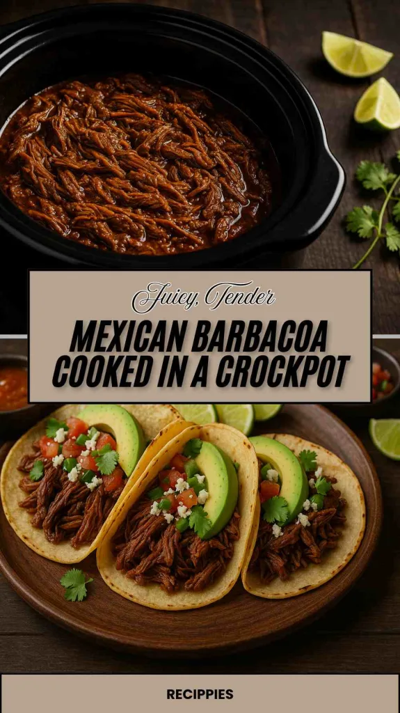 Mexican Barbacoa Cooked in a Crockpot