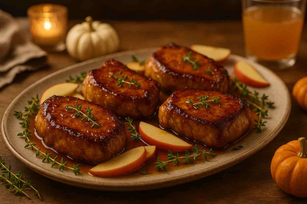 Overview of Apple Cider Glazed Pork Chops