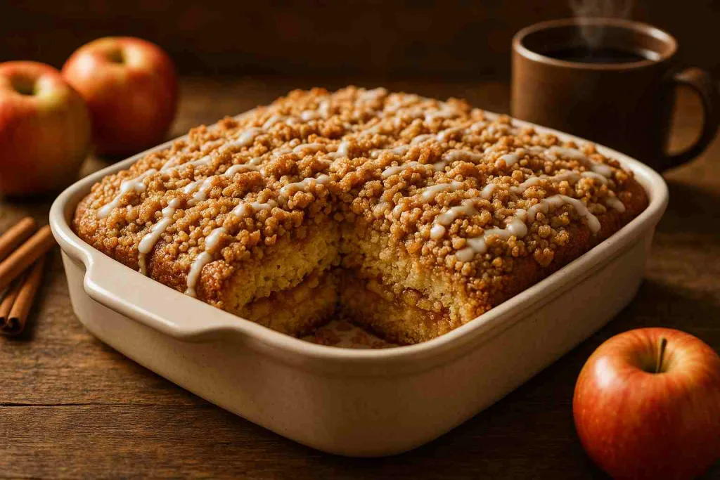 Overview of Apple Crisp Coffee Cake