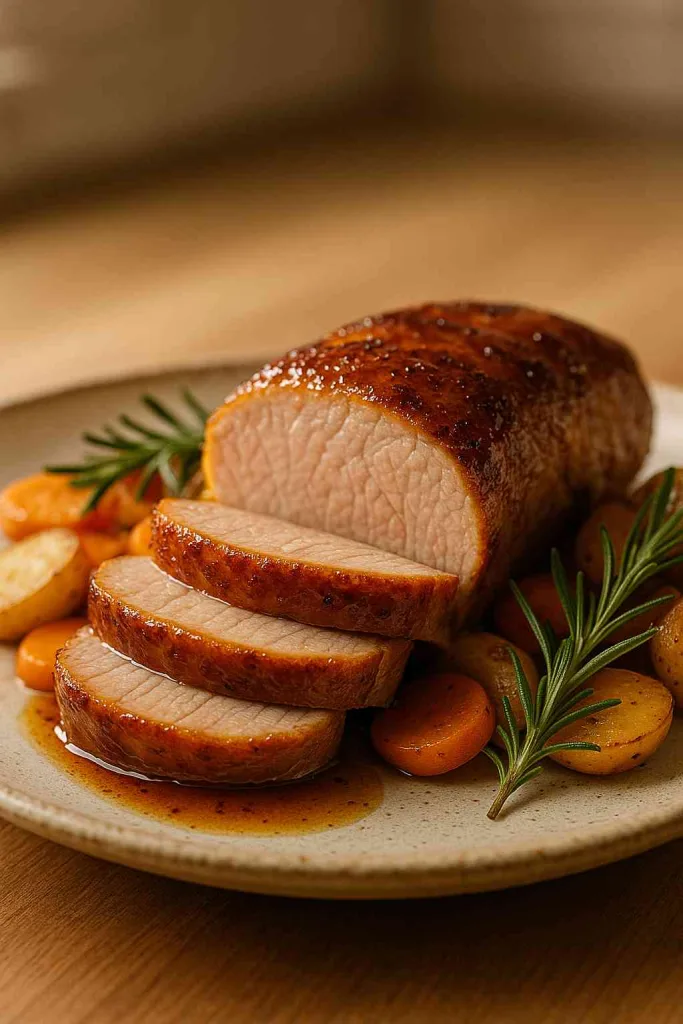 Overview of Apricot Glazed Pork