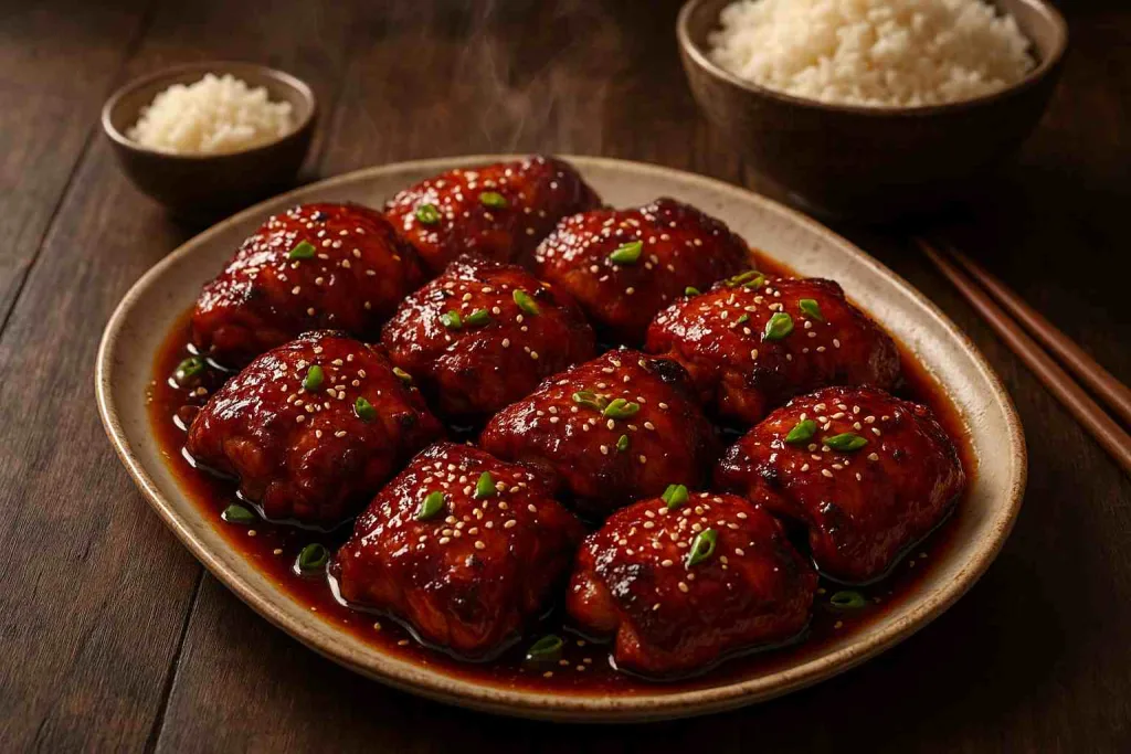 Overview of Char Siu Chicken