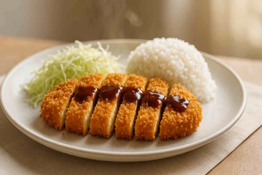 Overview of Crispy Tofu Katsu