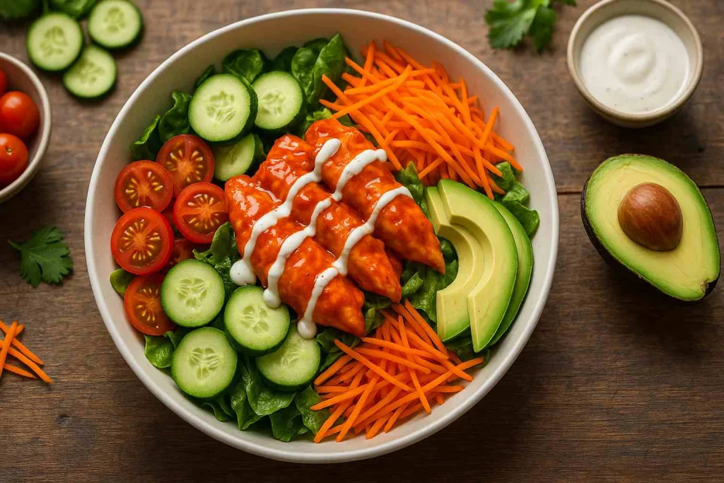 Overview of Healthy Buffalo Chicken Salad