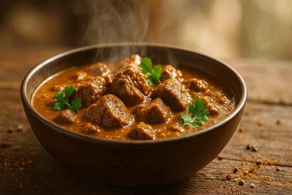 Overview of Hearty Beef Curry
