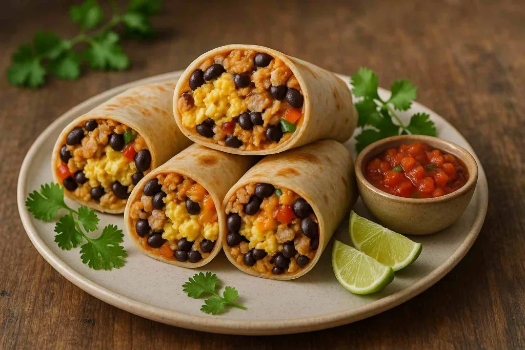 Overview of High Protein Breakfast Burritos
