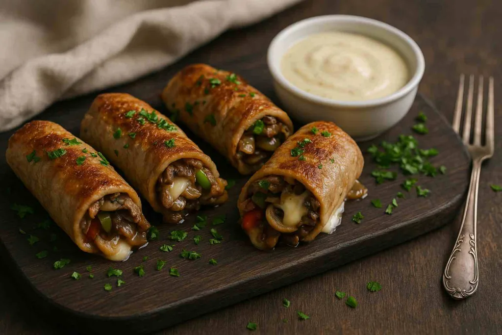 Overview of Keto Philly Cheesesteak Roll Ups