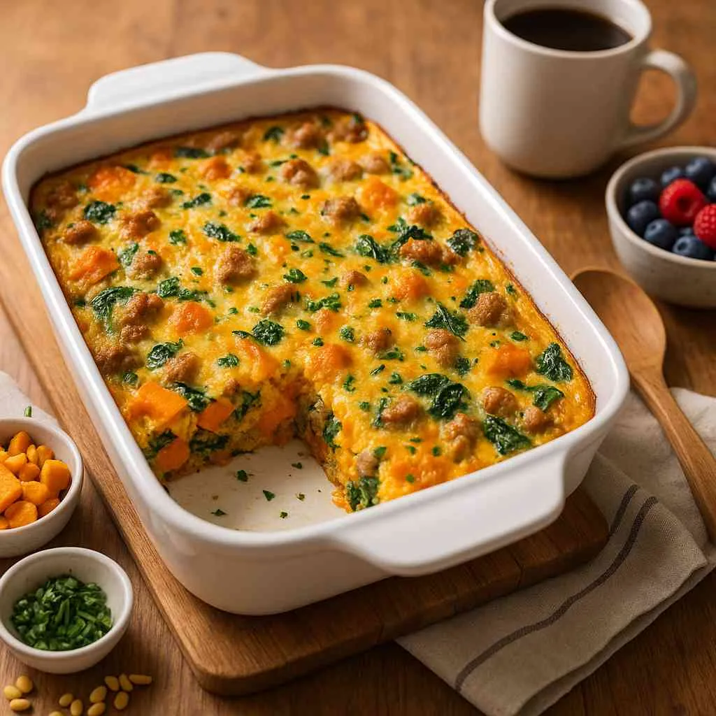 Overview of Protein-Packed Sweet Potato Egg Casserole