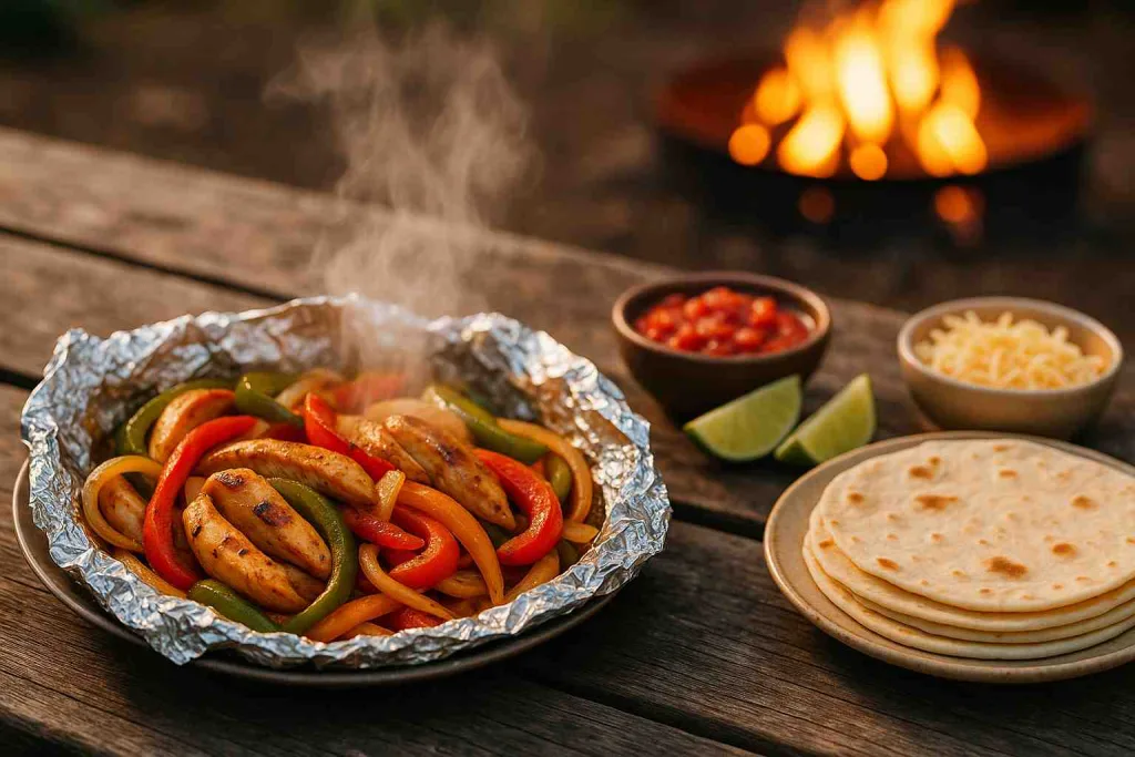 Overview – Campfire Foil Pack Fajitas