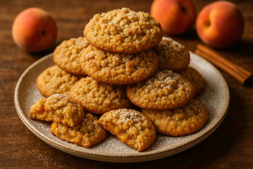 Overview – Peach Cobbler Cookies