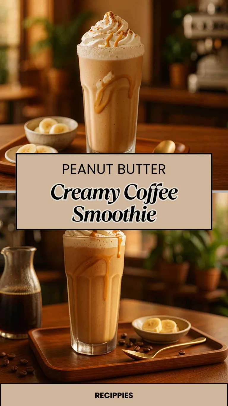 Peanut Butter Coffee Smoothie