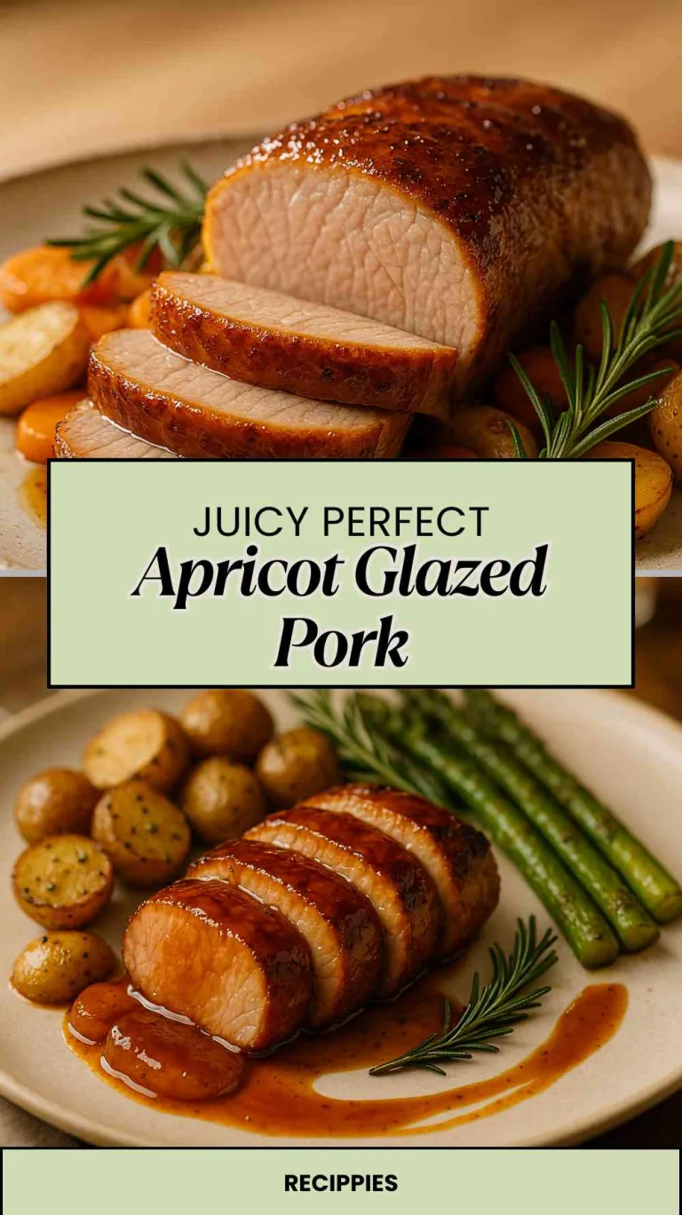 Perfect Apricot Glazed Pork