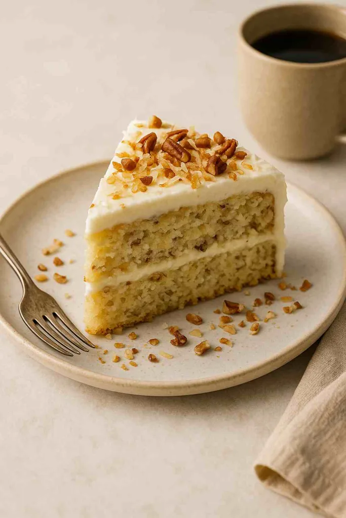 Serving Suggestions of Italian Cream Cake