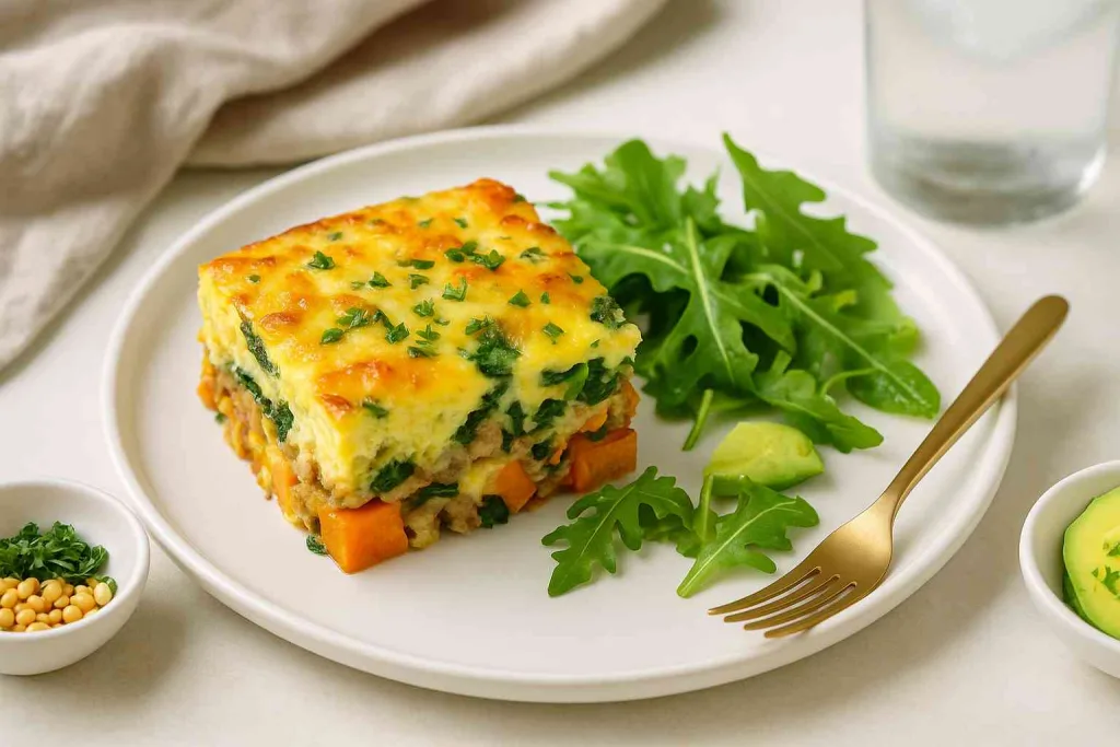 Serving Suggestions of Protein-Packed Sweet Potato Egg Casserole