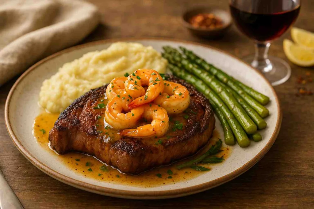 Serving with Spicy Cajun Ribeye Steak