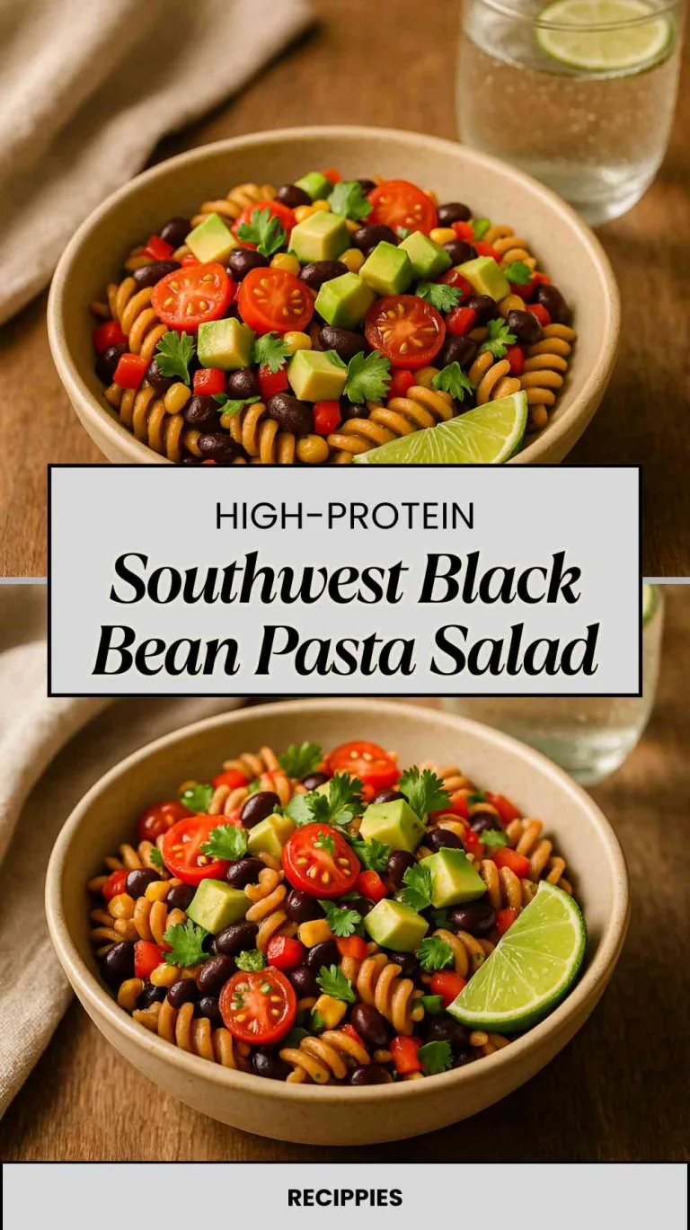Southwest Black Bean Pasta Salad