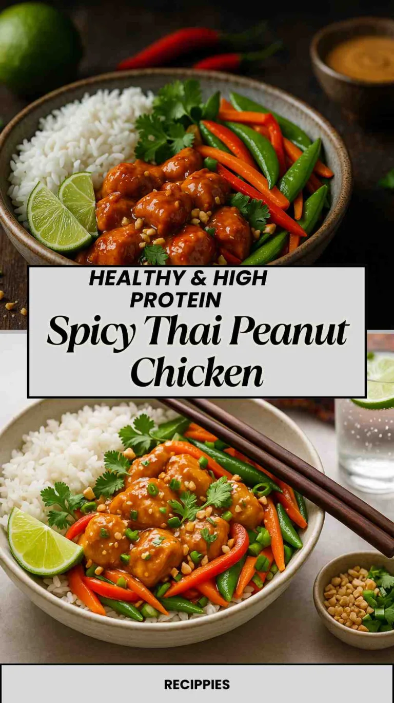 Spicy Thai Peanut Chicken
