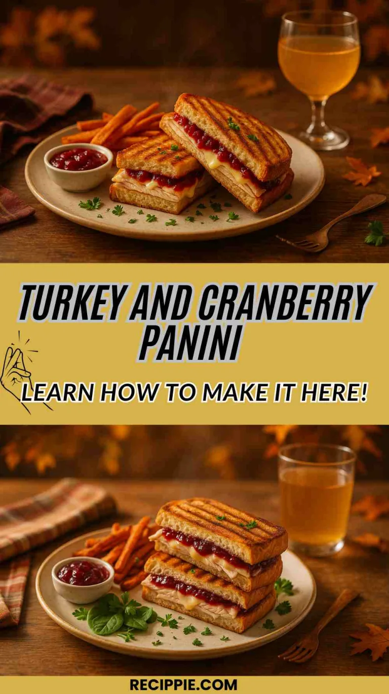 Turkey and Cranberry Panini