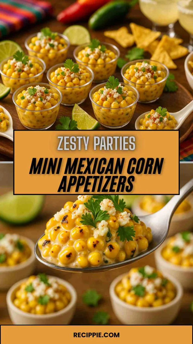 Zesty Mini Mexican Corn Appetizers