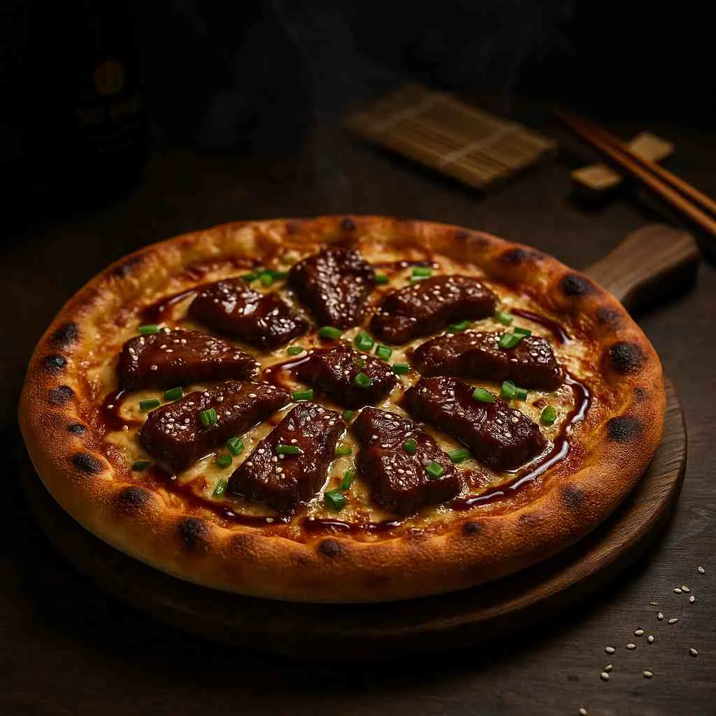 Beef Teriyaki Pizza
