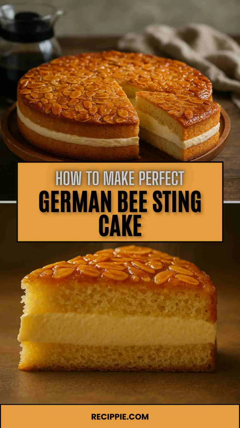 How To Make Perfect German Bee Sting Cake