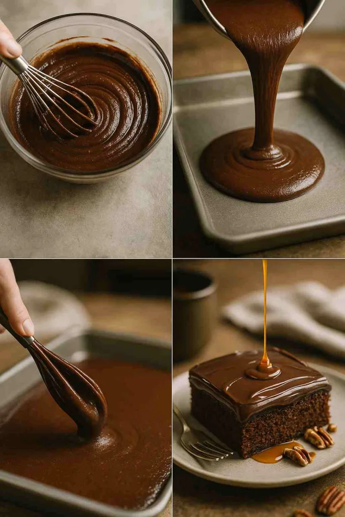 How To Make Turtle Texas Sheet Cake