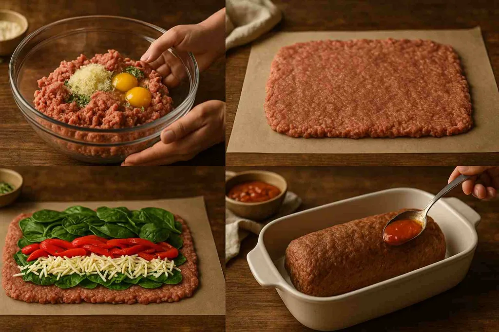 How to Make Stuffed Italian Meatloaf