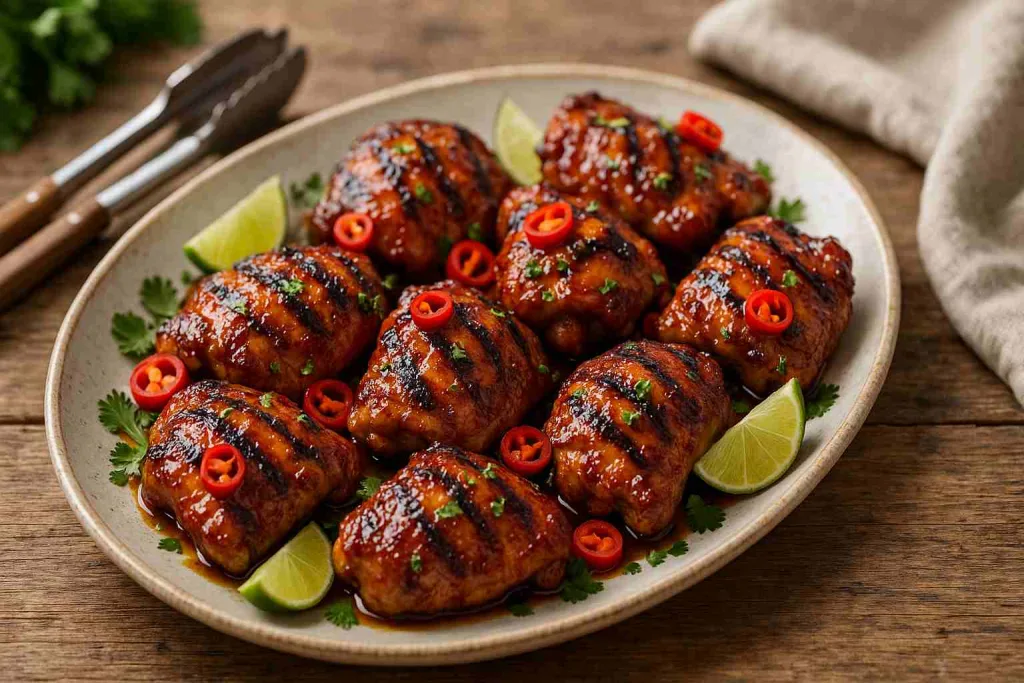 Irresistible Sweet and Spicy Chicken Thighs