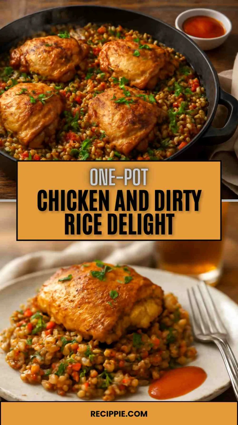 One-Pot Chicken and Dirty Rice Delight