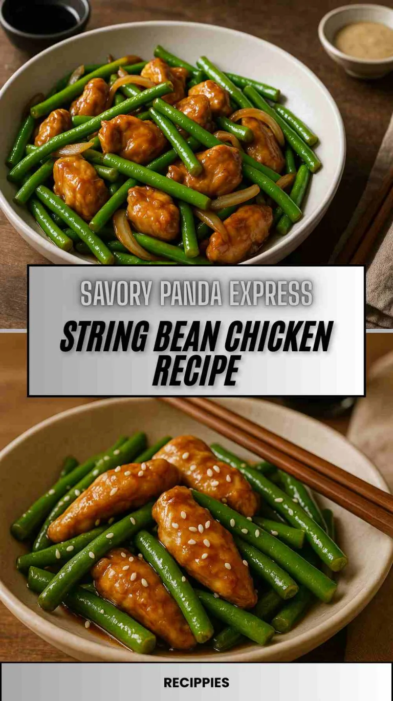 Savory Panda Express String Bean Chicken Recipe