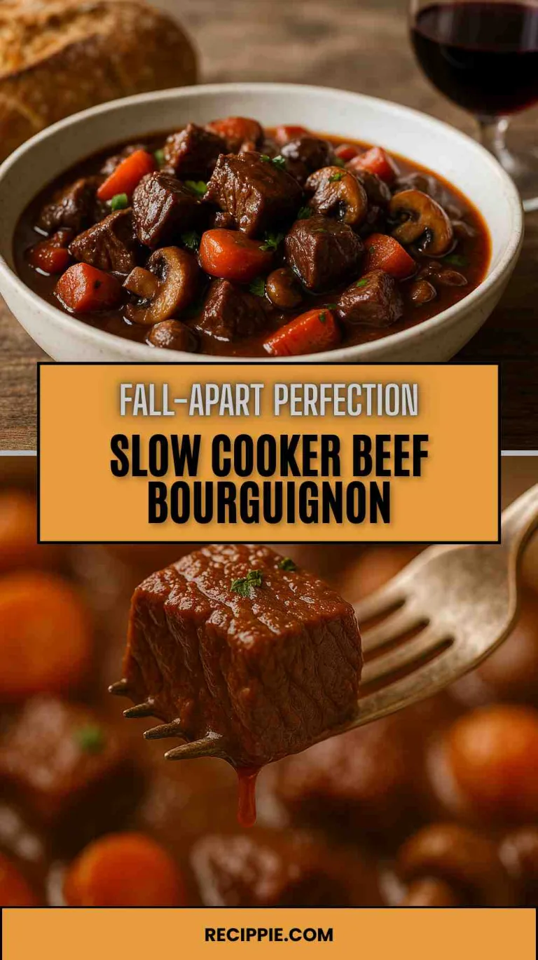 Slow Cooker Beef Bourguignon
