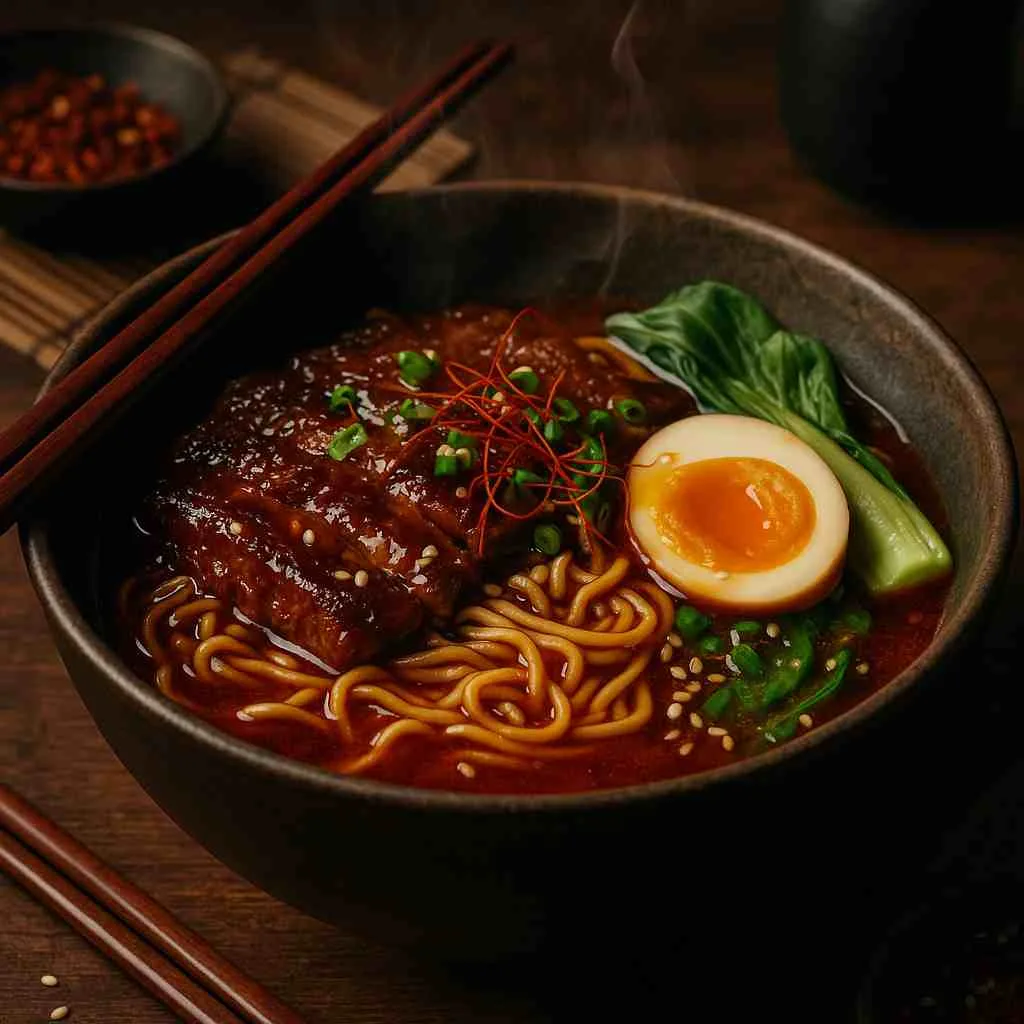 Spicy Beef Teriyaki Ramen