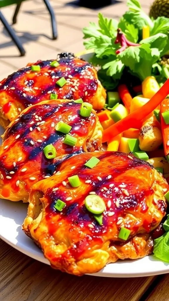 Irresistible Sweet and Spicy Chicken Thighs